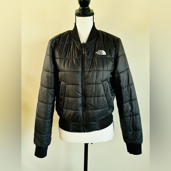 The North Face Reversible Bomber Jacket-Small - Picture 2 of 5
